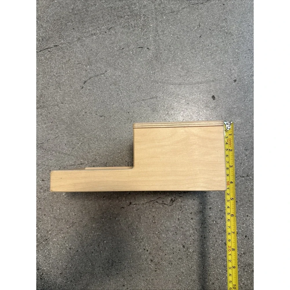 LOVEVERY Montessori Wooden Yellow Box 